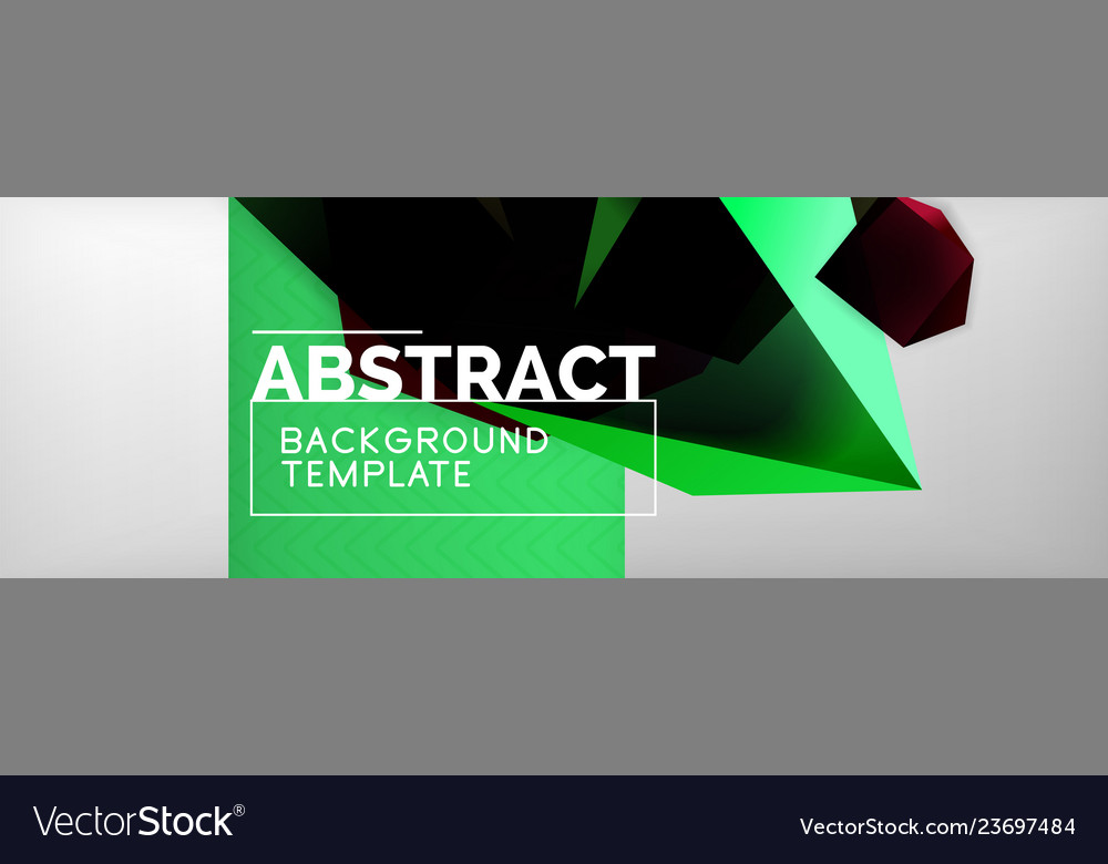 Dark 3d triangular low poly shapes abstract vector image Dark 3d triangular low poly shapes abstract