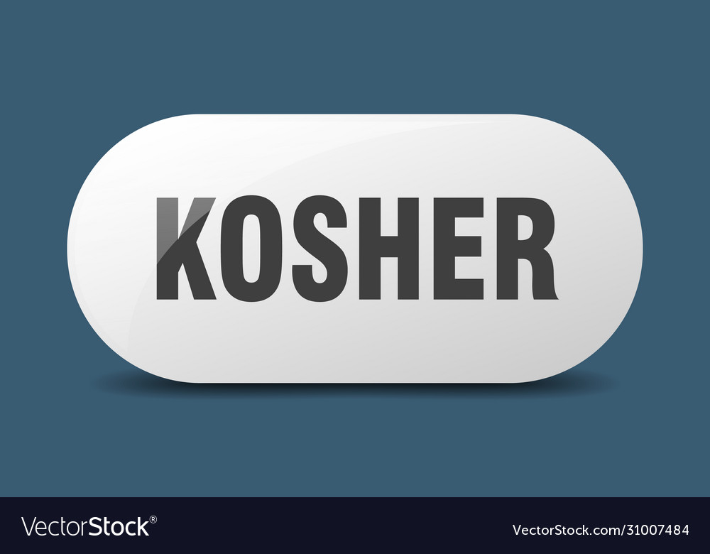 Kosher button sign key push