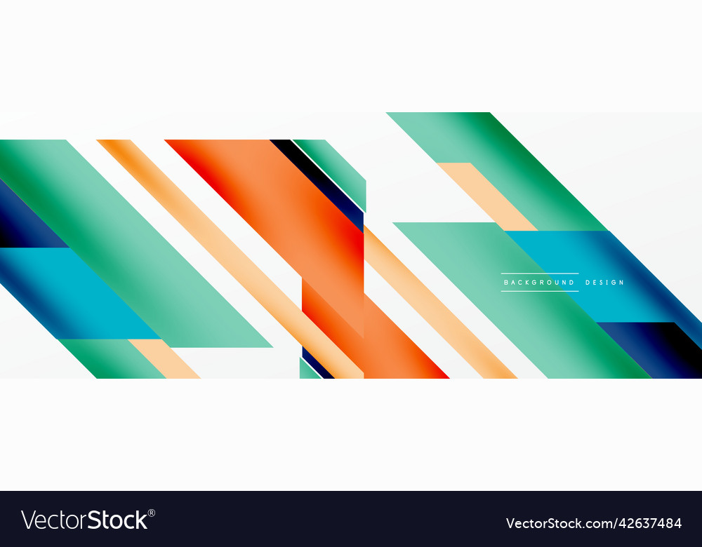 Minimal geometric abstract background dynamic 3d Vector Image Minimal geometric abstract background dynamic 3d