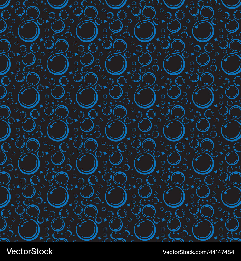 Soap bubbles seamless pattern background – Royalty-Free Vector ...