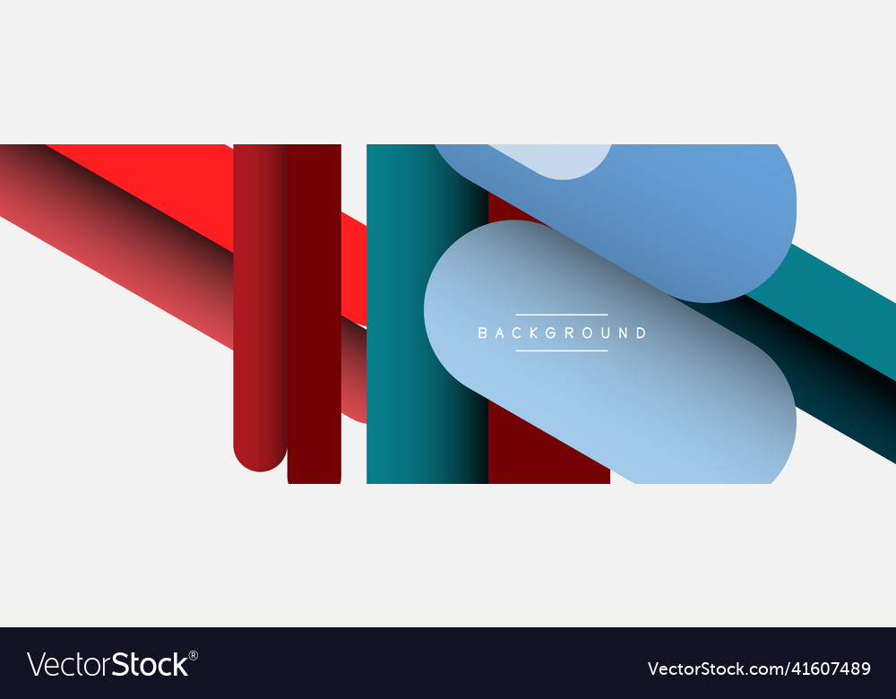Abstract background round shapes lines vector image Abstract background round shapes lines