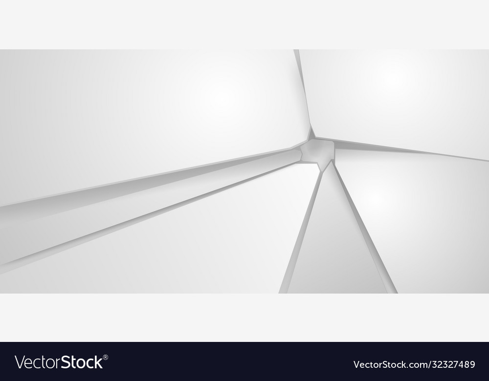 Abstract grey cracks pattern and background vector image Abstract grey cracks pattern and background