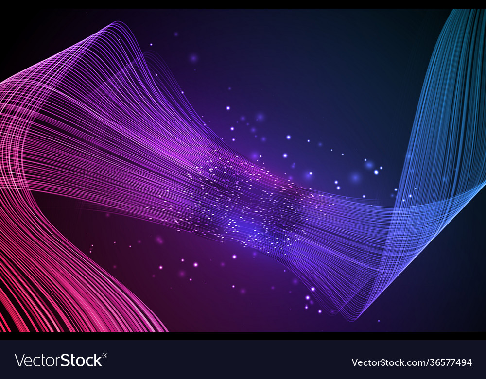 Data connection speed line vector image Data connection speed line