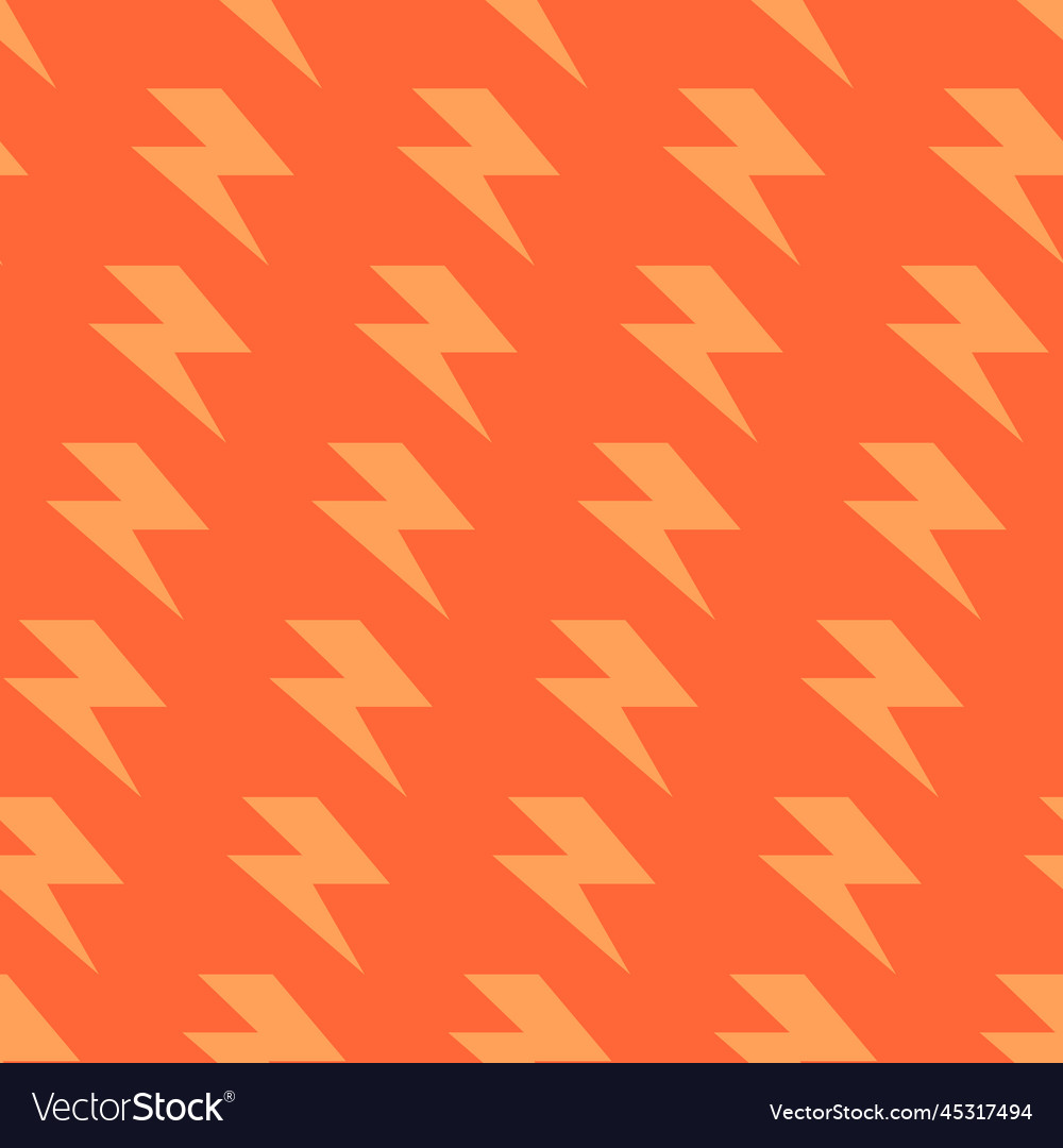 Flash graphic element seamless background thunder vector image Flash graphic element seamless background thunder