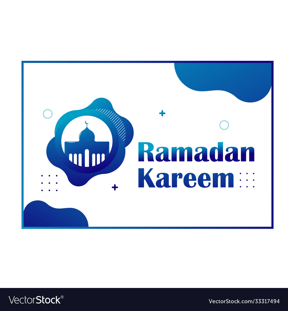 Modern ramadan kareem background design