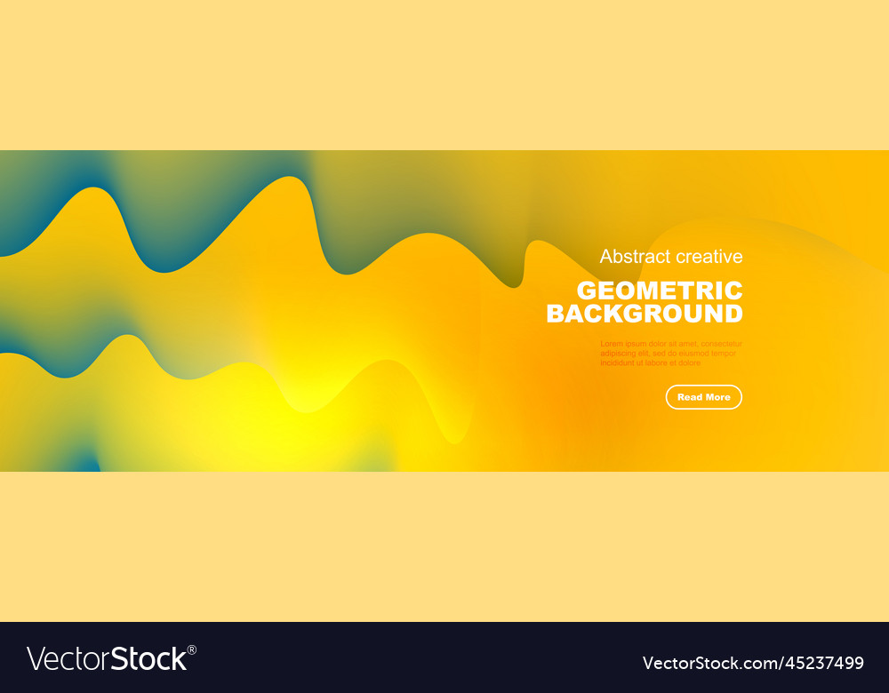 Dynamic liquid waves abstract background Vector Image Dynamic liquid waves abstract background