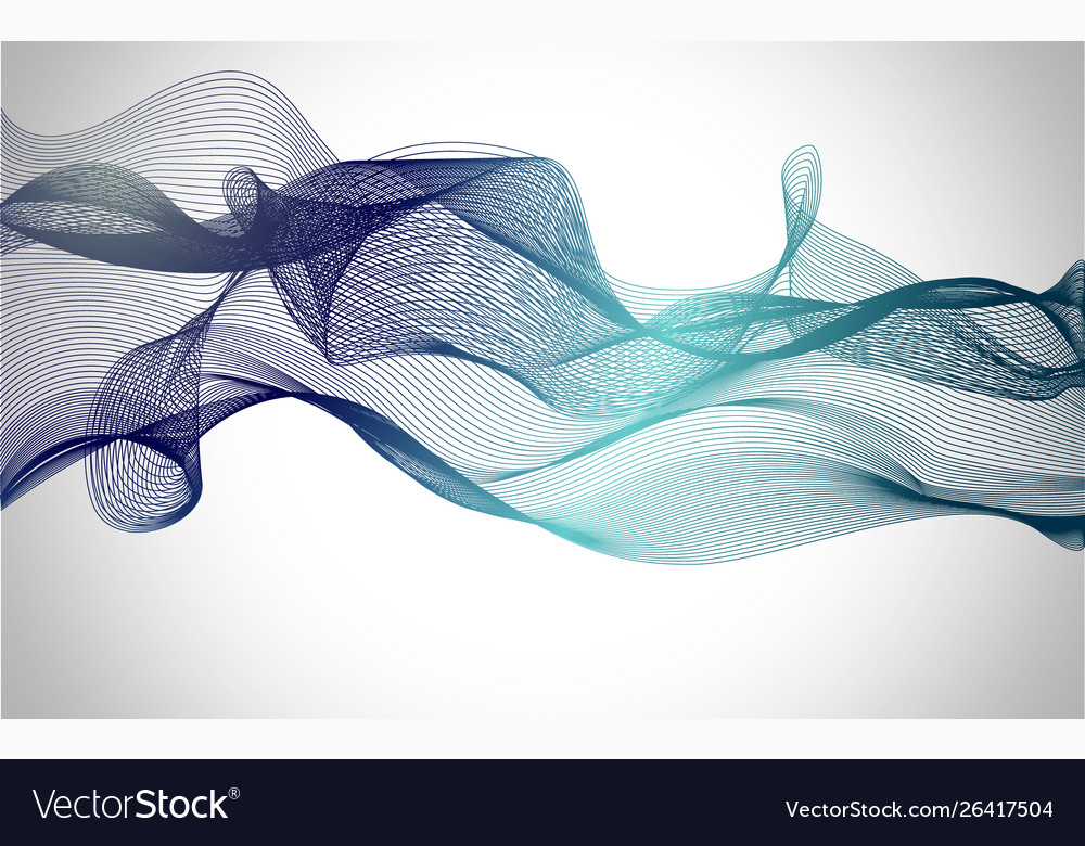 Background in style linear graphics