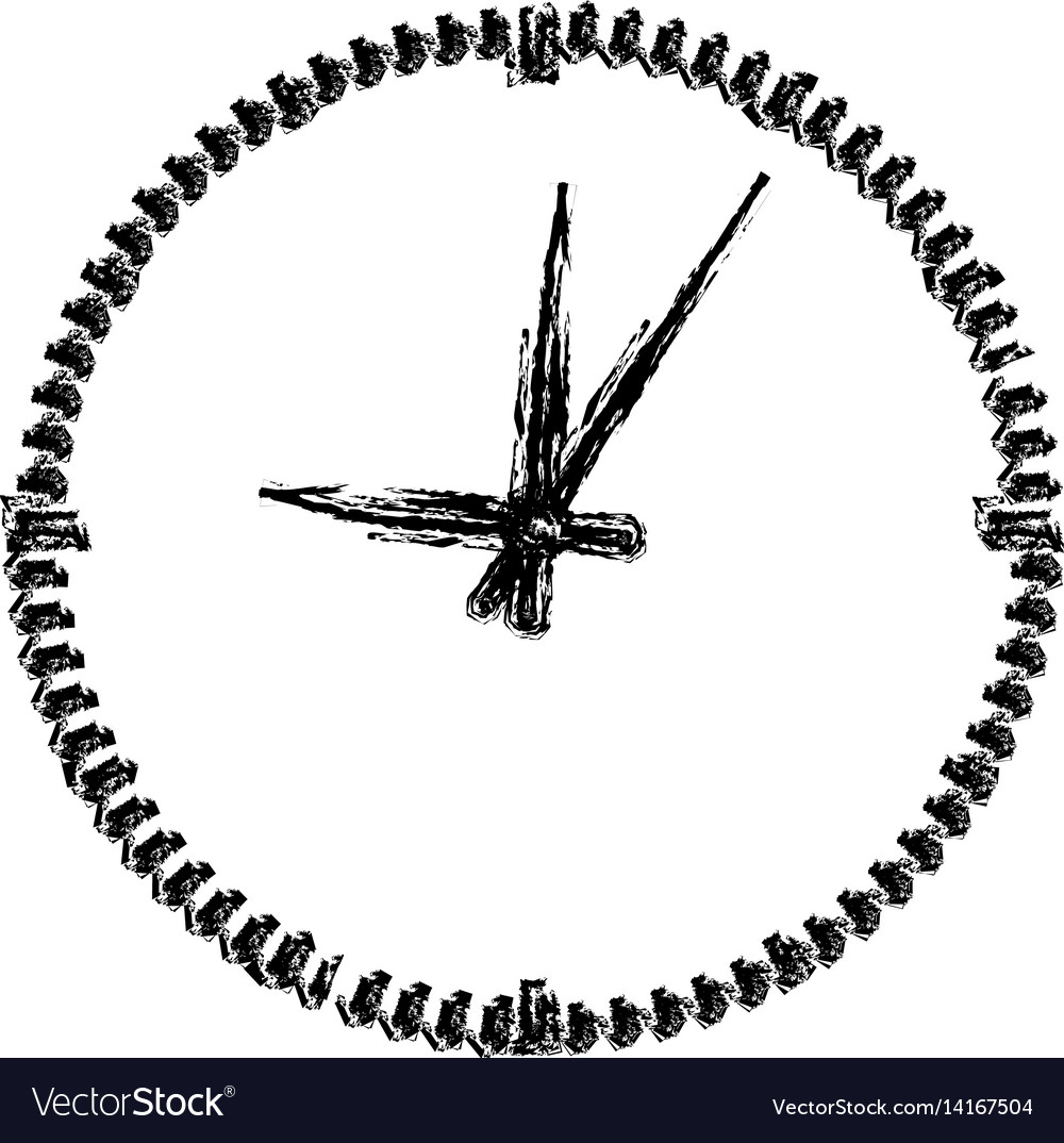 Clock and time concept