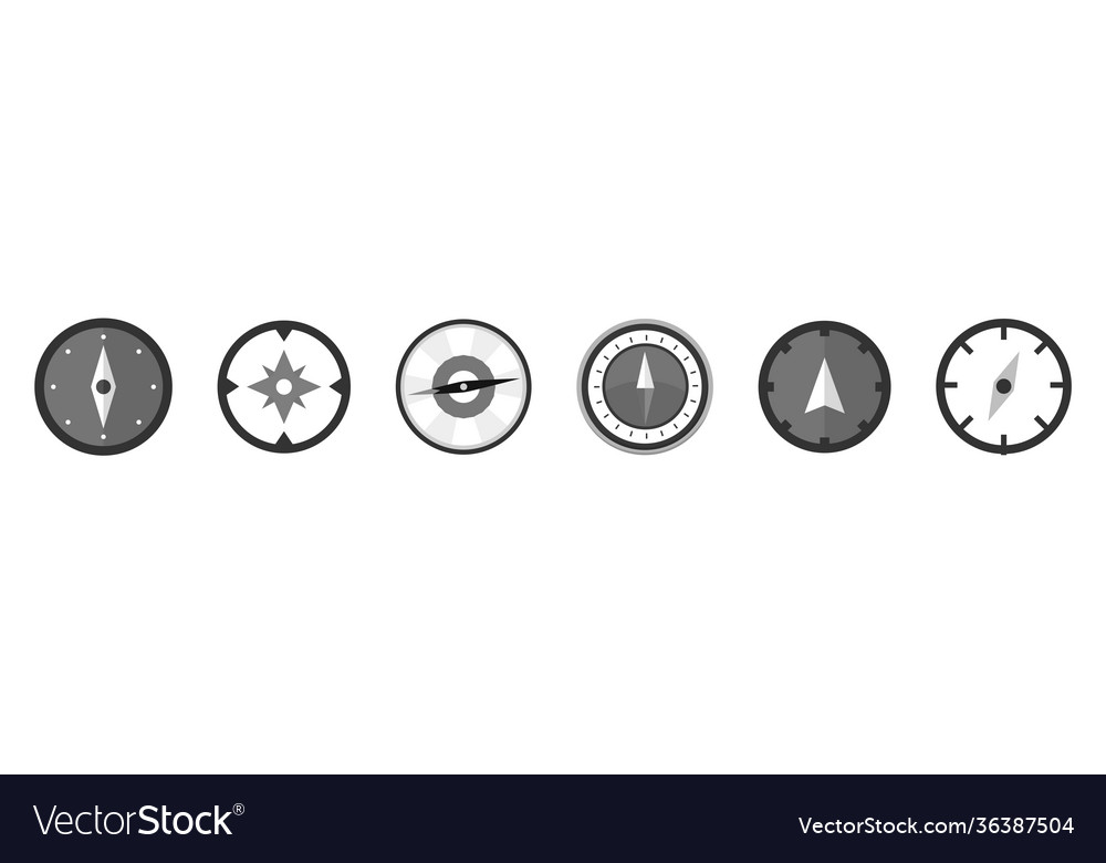 Compass Icon Set - Navigation