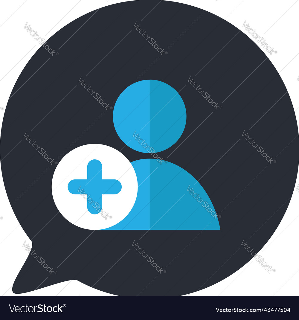 Contact add smartphone app button icon