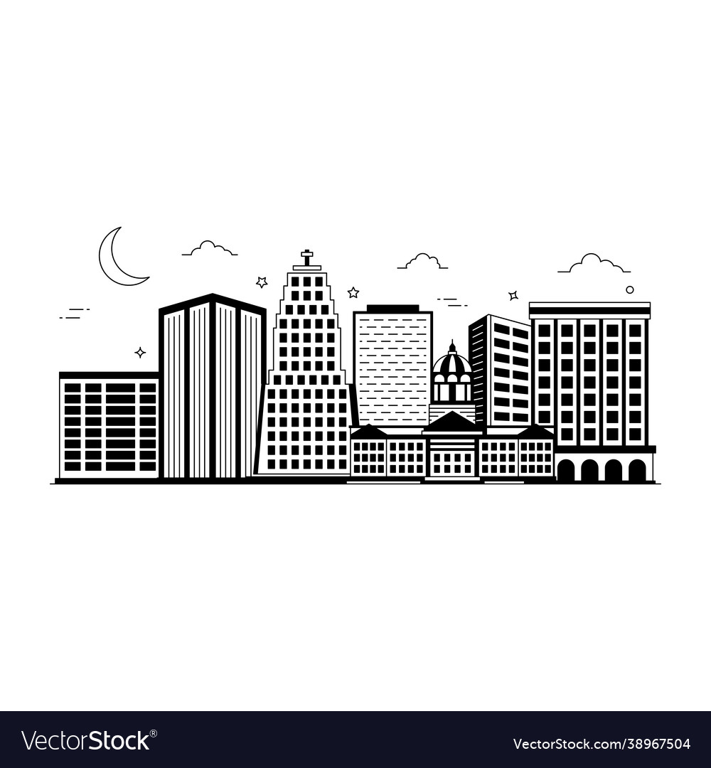 Fort wayne Royalty Free Vector Image - VectorStock