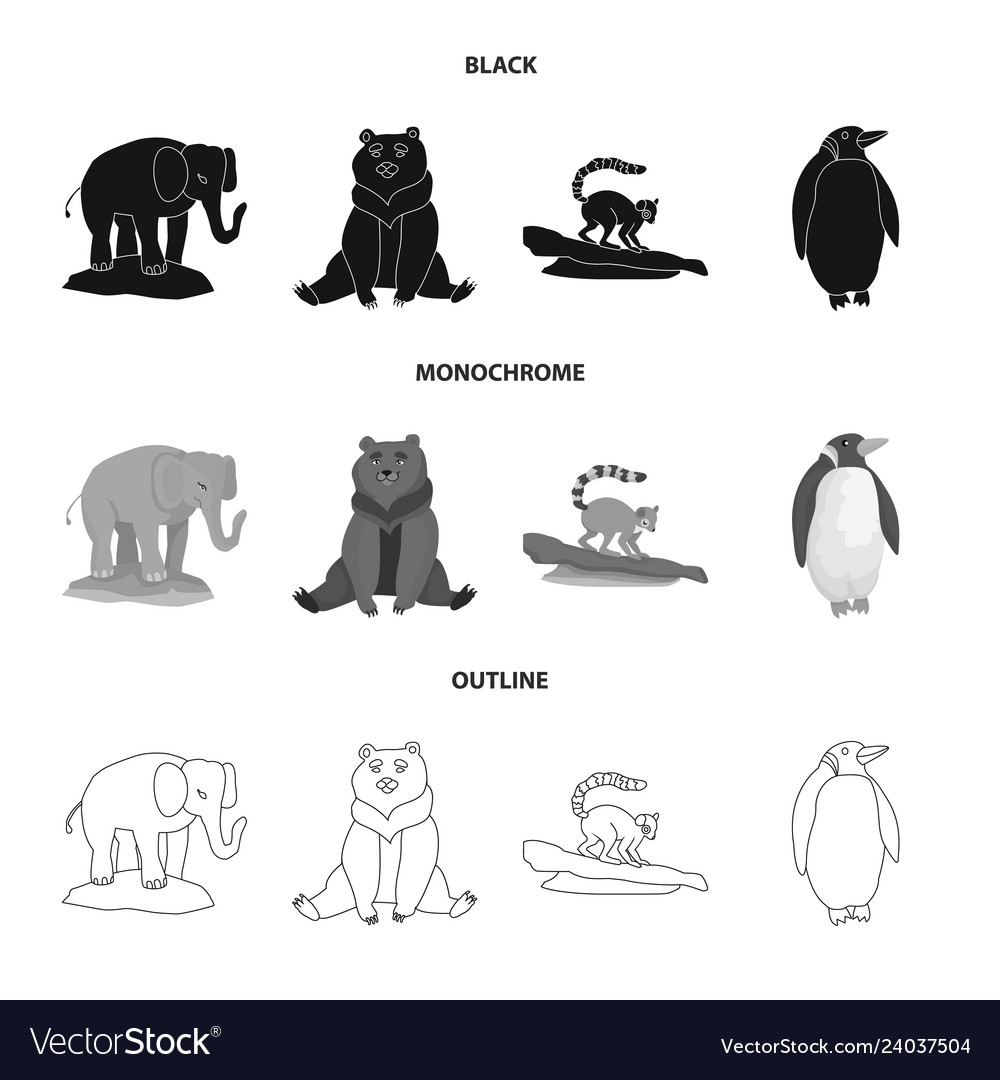 Isolated object of nature and fun icon collection