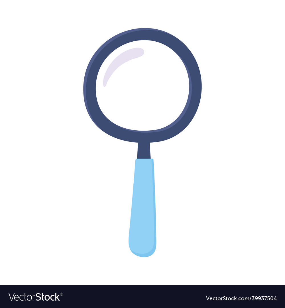 Magnifying glass icon Royalty Free Vector Image