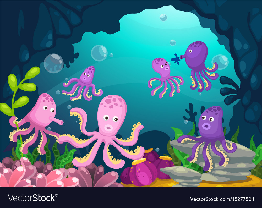 Sea underwater background