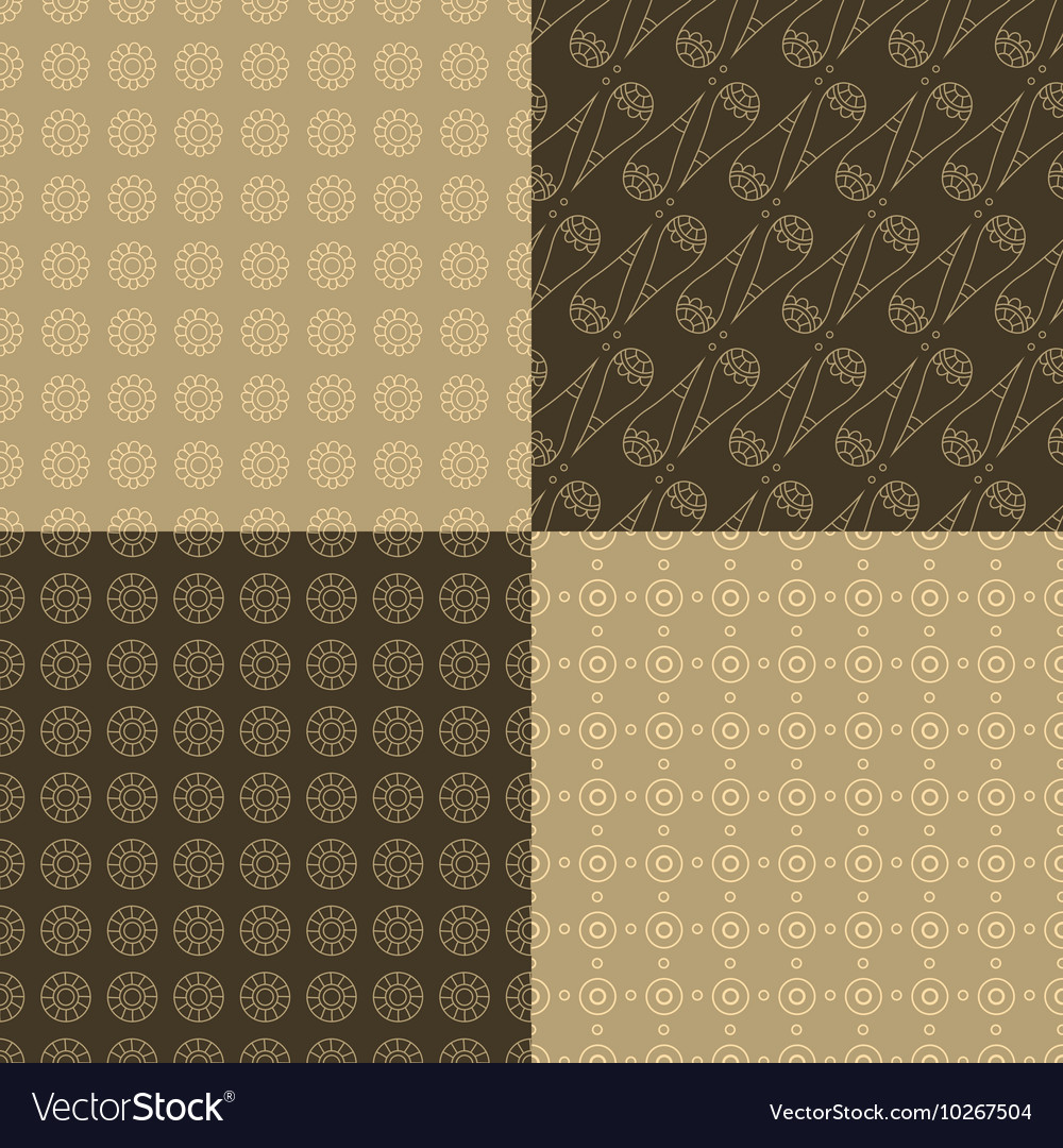 Seamless pattern set