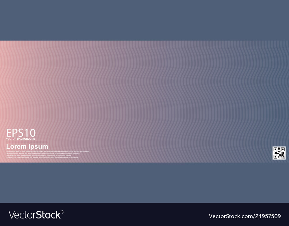 Abstract colorful wave pattern background poster vector image Abstract colorful wave pattern background poster