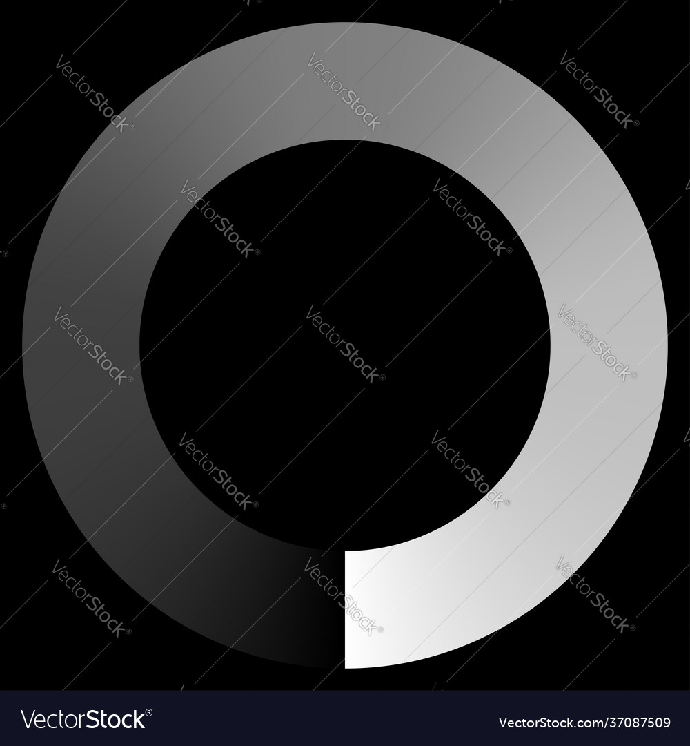 Circular concentric element abstract circle vector image Circular concentric element abstract circle