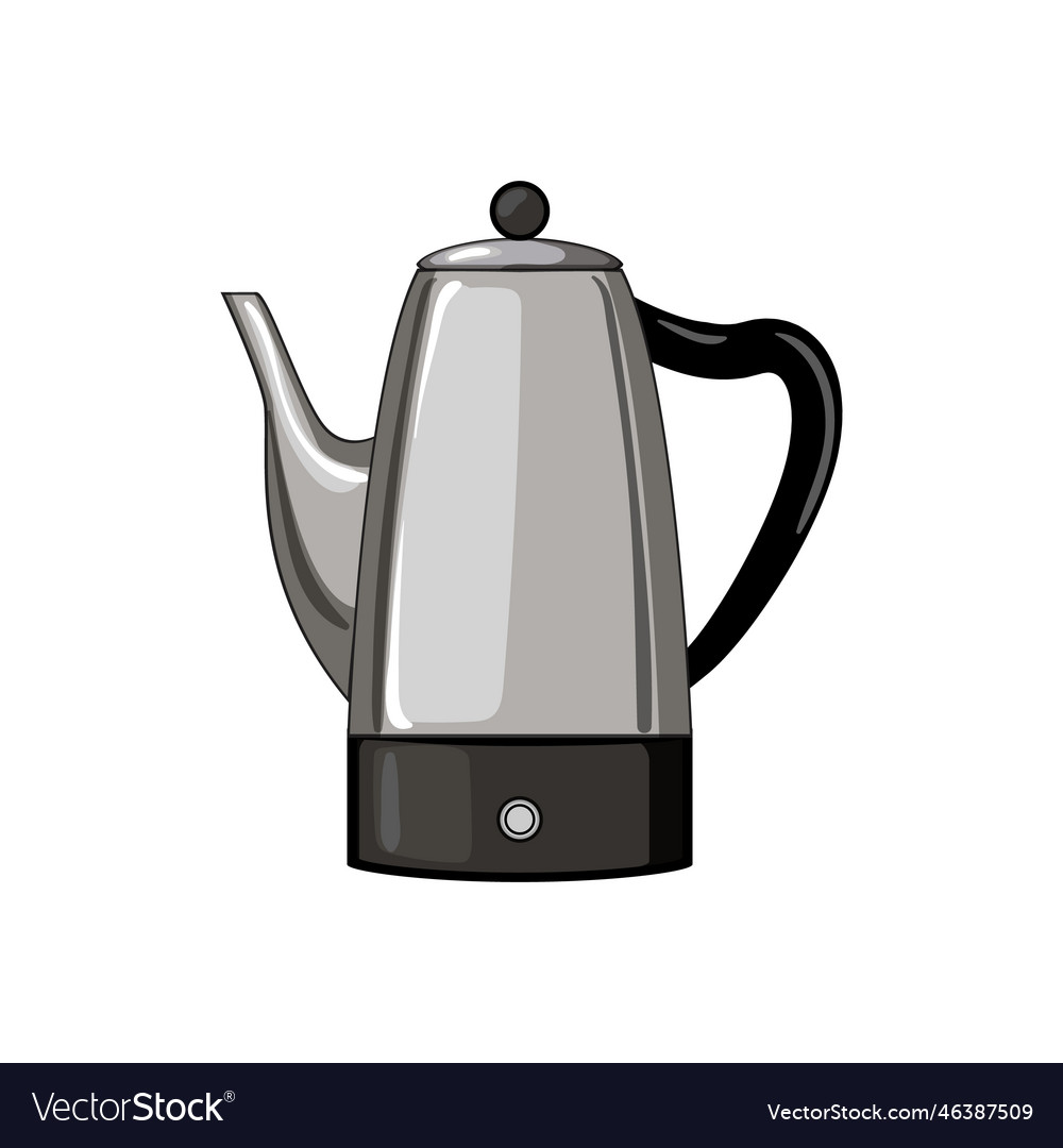 Cup percolator pot coffee cartoon