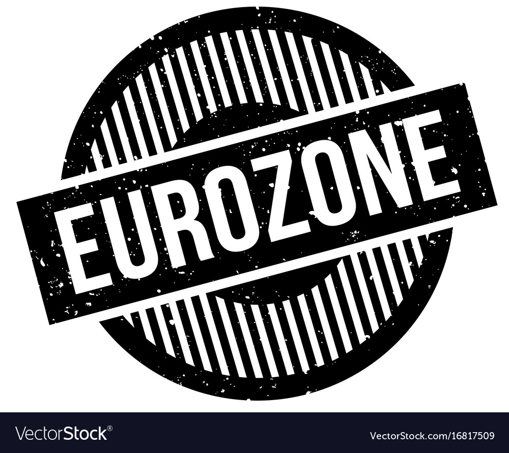 Eurozone rubber stamp Royalty Free Vector Image