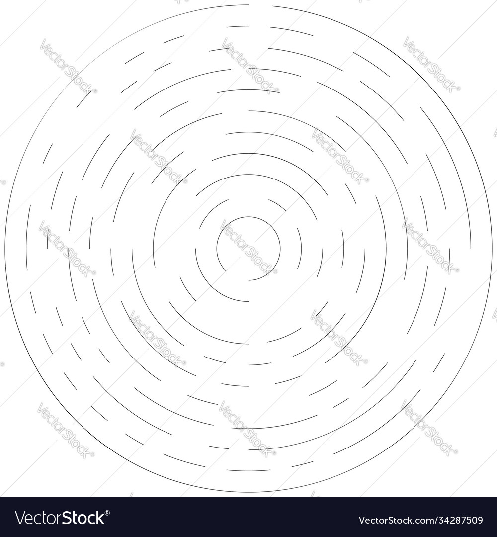 Radial radiating lines abstract burst element vector image Radial radiating lines abstract burst element