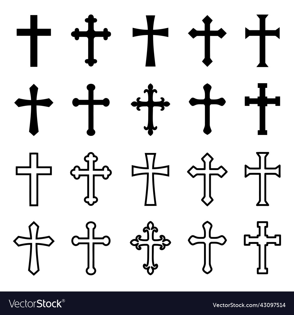 Christian cross symbol image