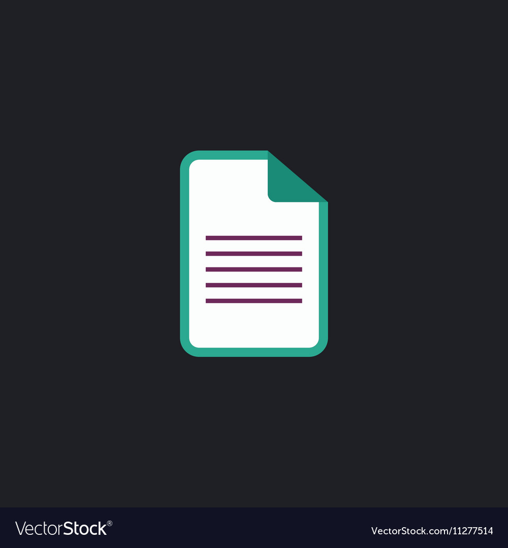 Document computer symbol