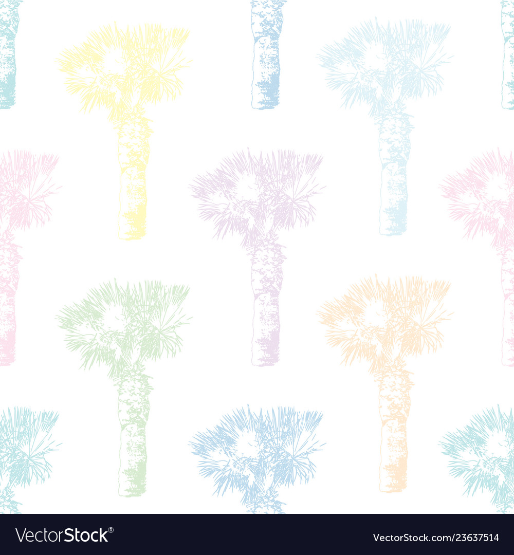 Palm tree pattern