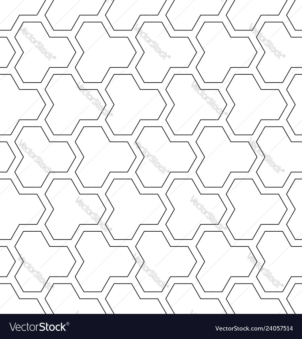 Polygonal Hexagon Pattern