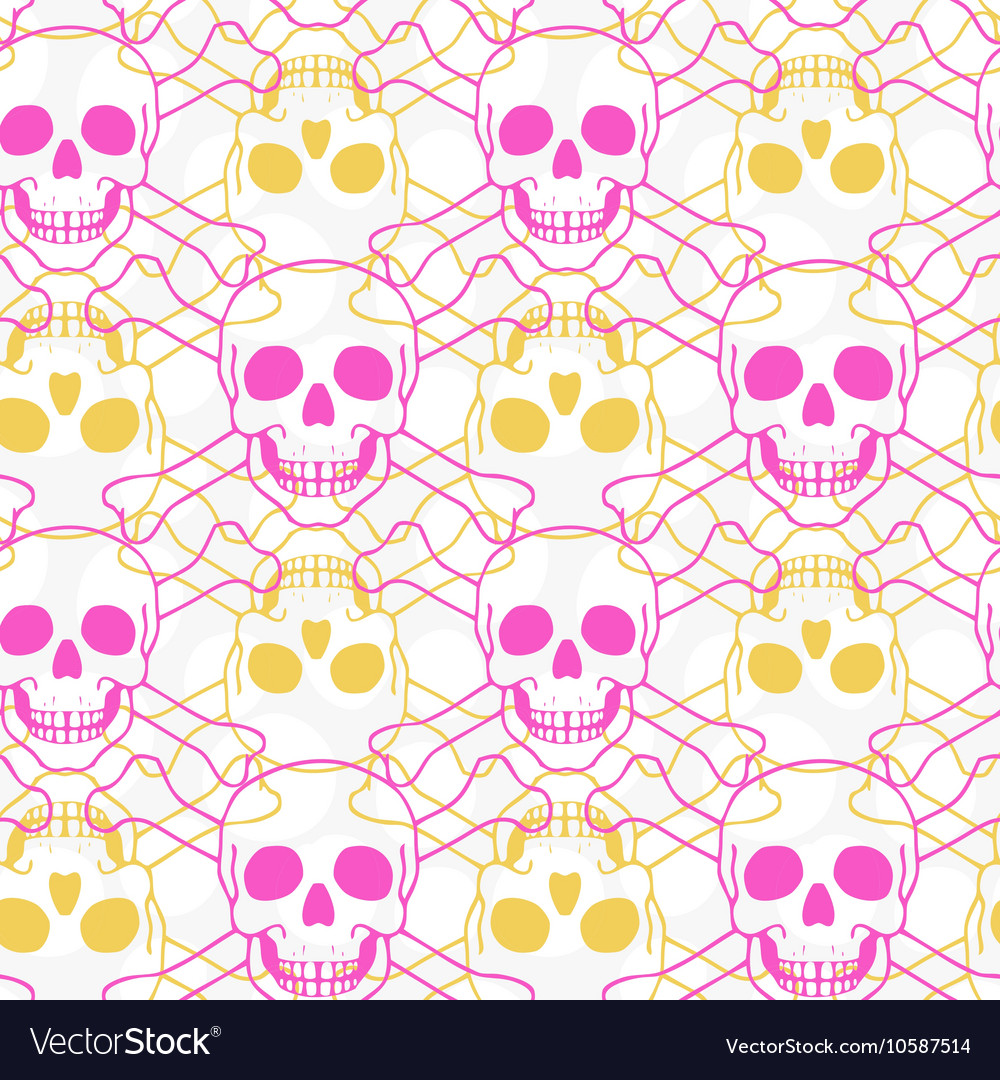 Skull Seamless Pattern