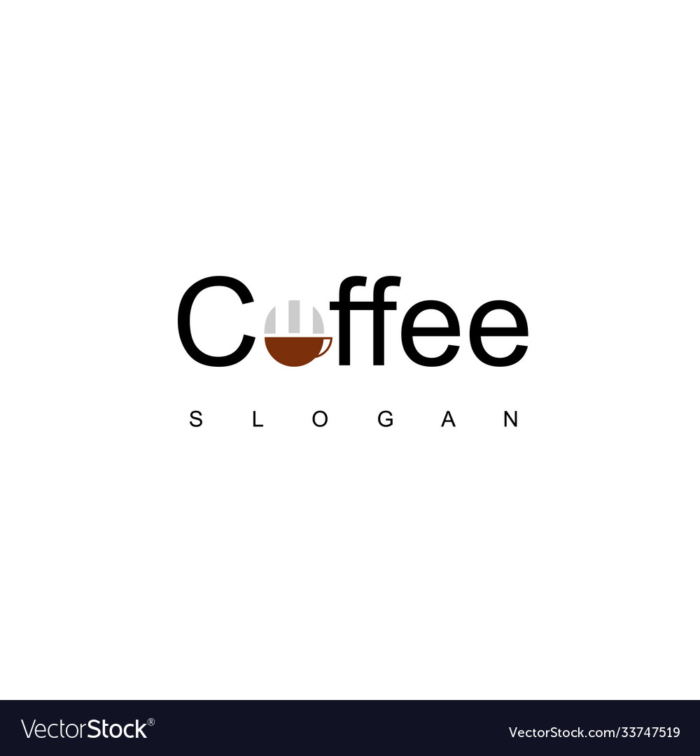 Kaffee-Logo für Café und Restaurant