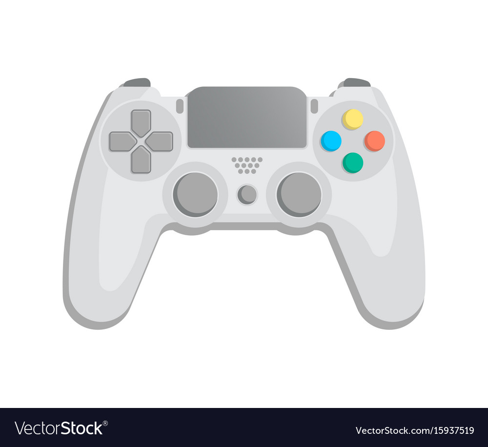 Control console for video game icon Royalty Free Vector