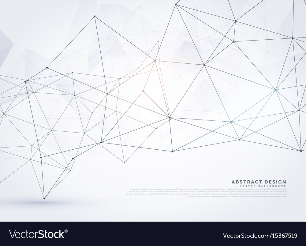 Digital Mesh Network Background