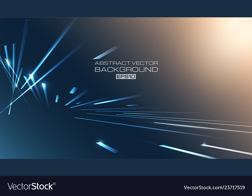 Dynamic Light Lines Abstract Background