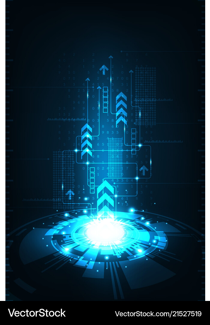 Innovation of modern technology Royalty Free Vector Image