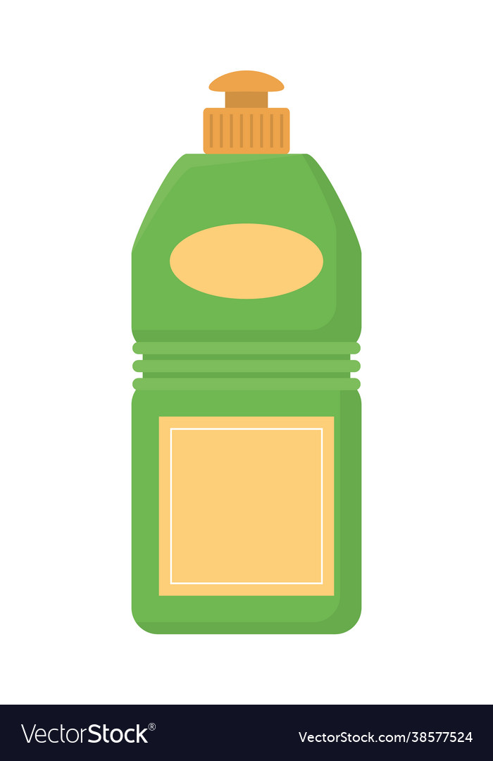 Dish Soap Bottle Royalty Free Vector Image - Vectorstock