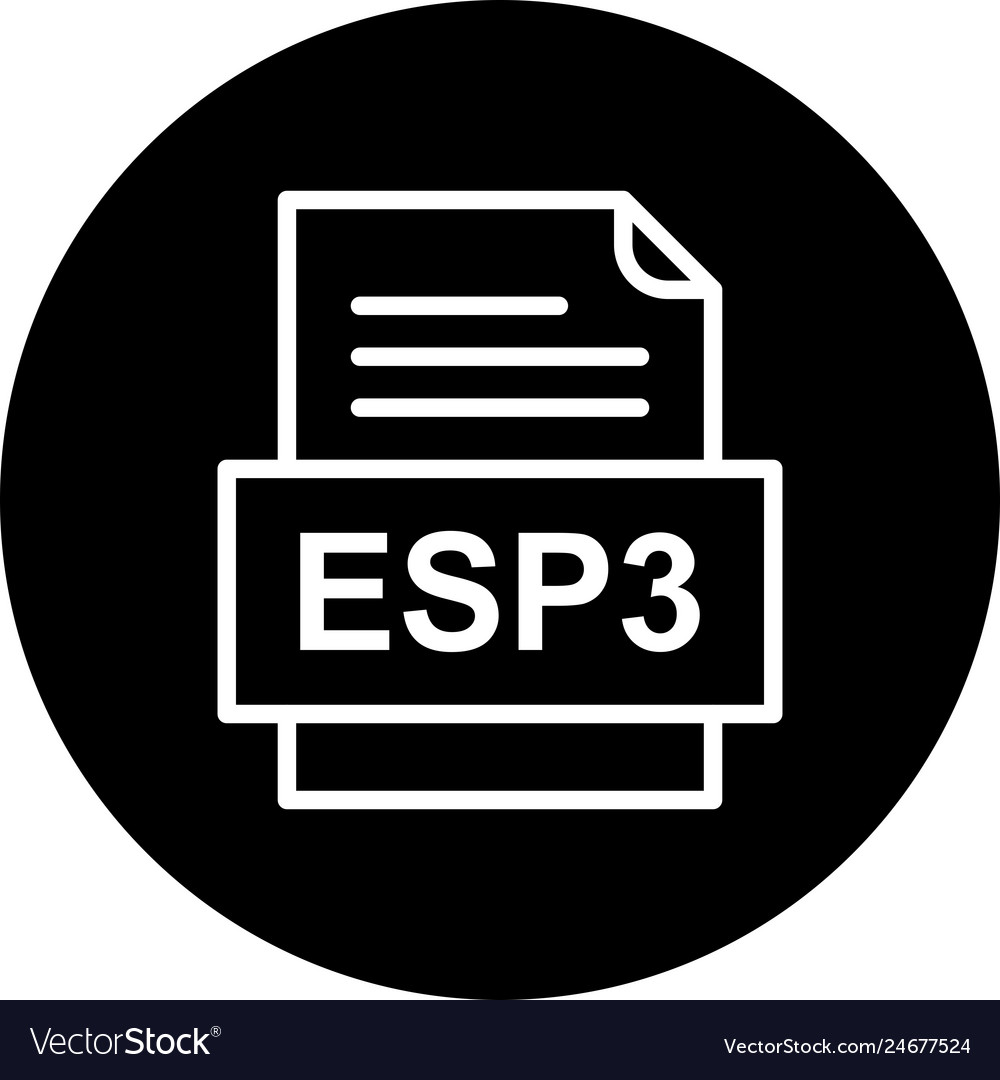Esp3 file document icon
