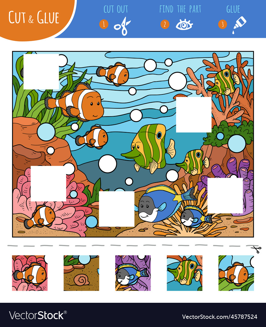 Find the missing pieces jigsaw puzzle game cut