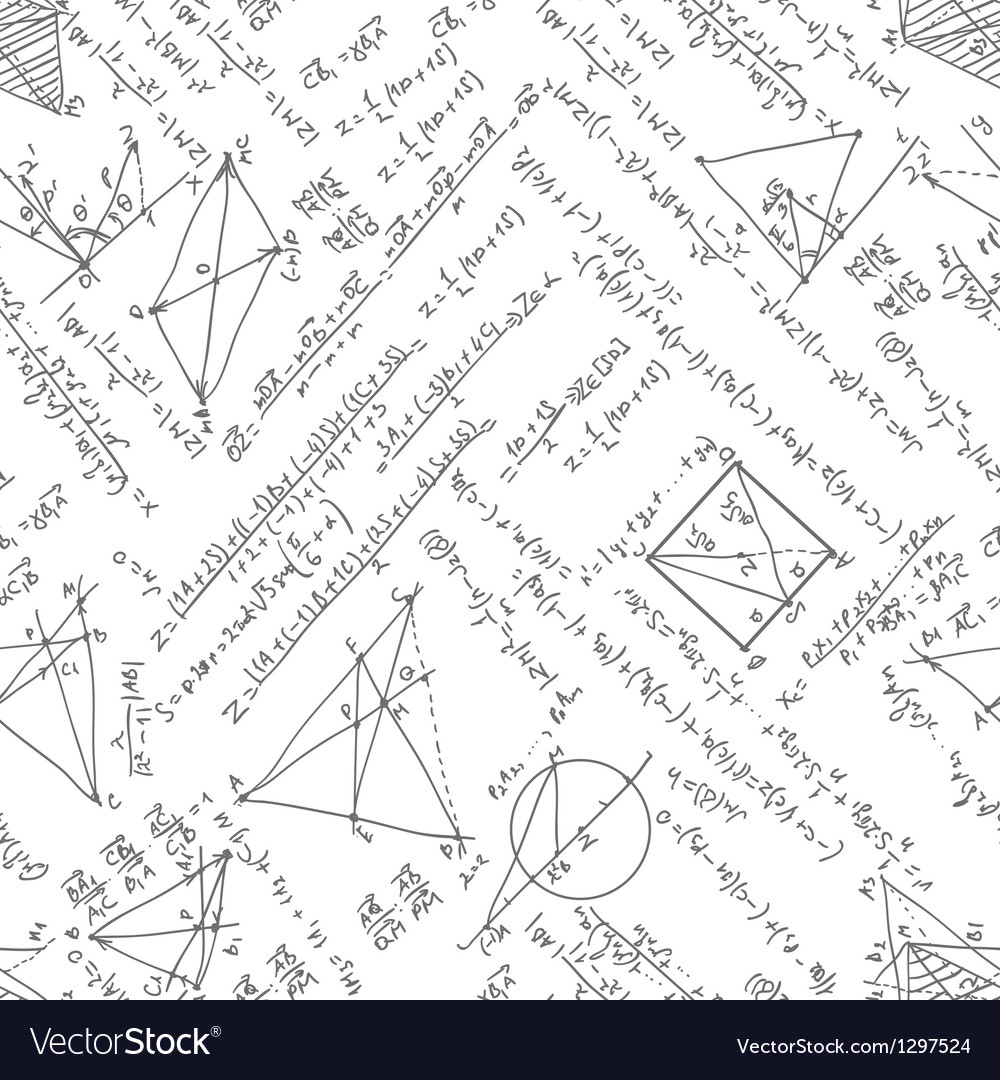 Maths seamless pattern eps 8