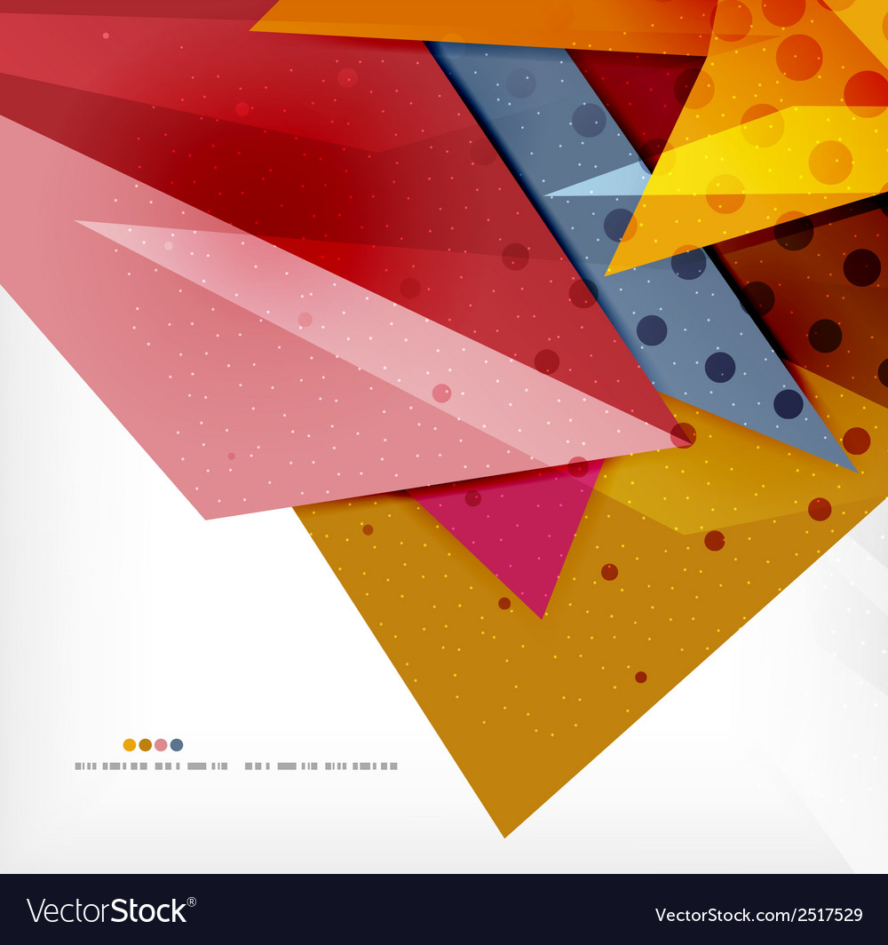 Abstract sharp angles background
