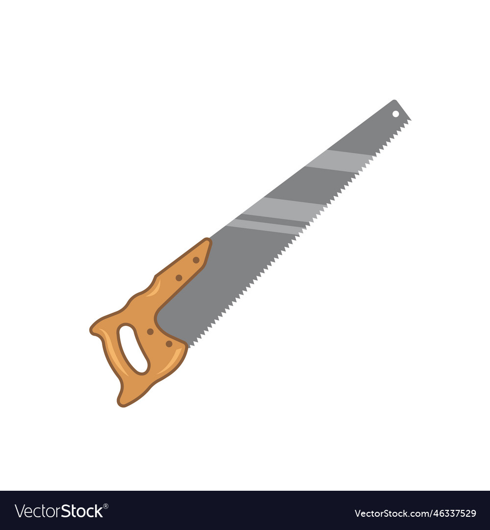 Handsaw icon element concept design