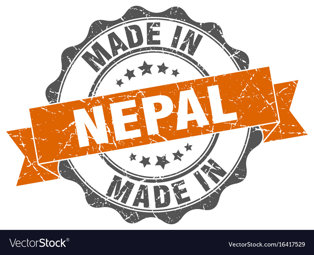 Made in nepal round seal