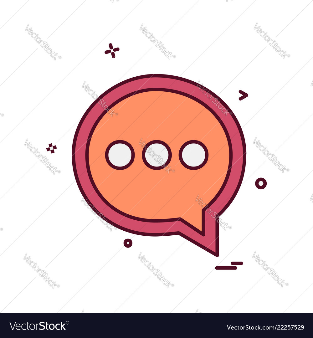 Message icon design