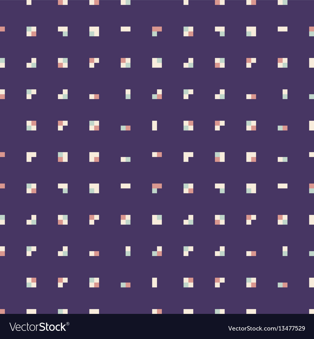 Pattern tetris squares vector image Pattern tetris squares