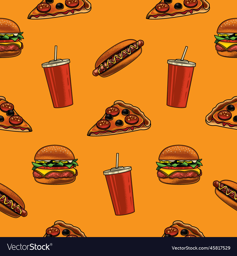 Seamless pattern vector image Seamless pattern