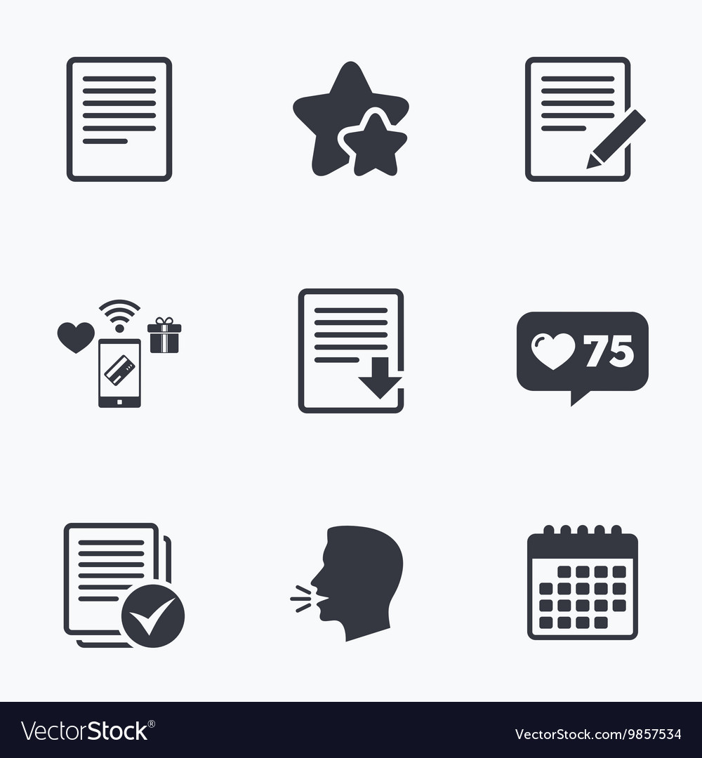 Dokumentsymbole herunterladen Datei und Checkbox