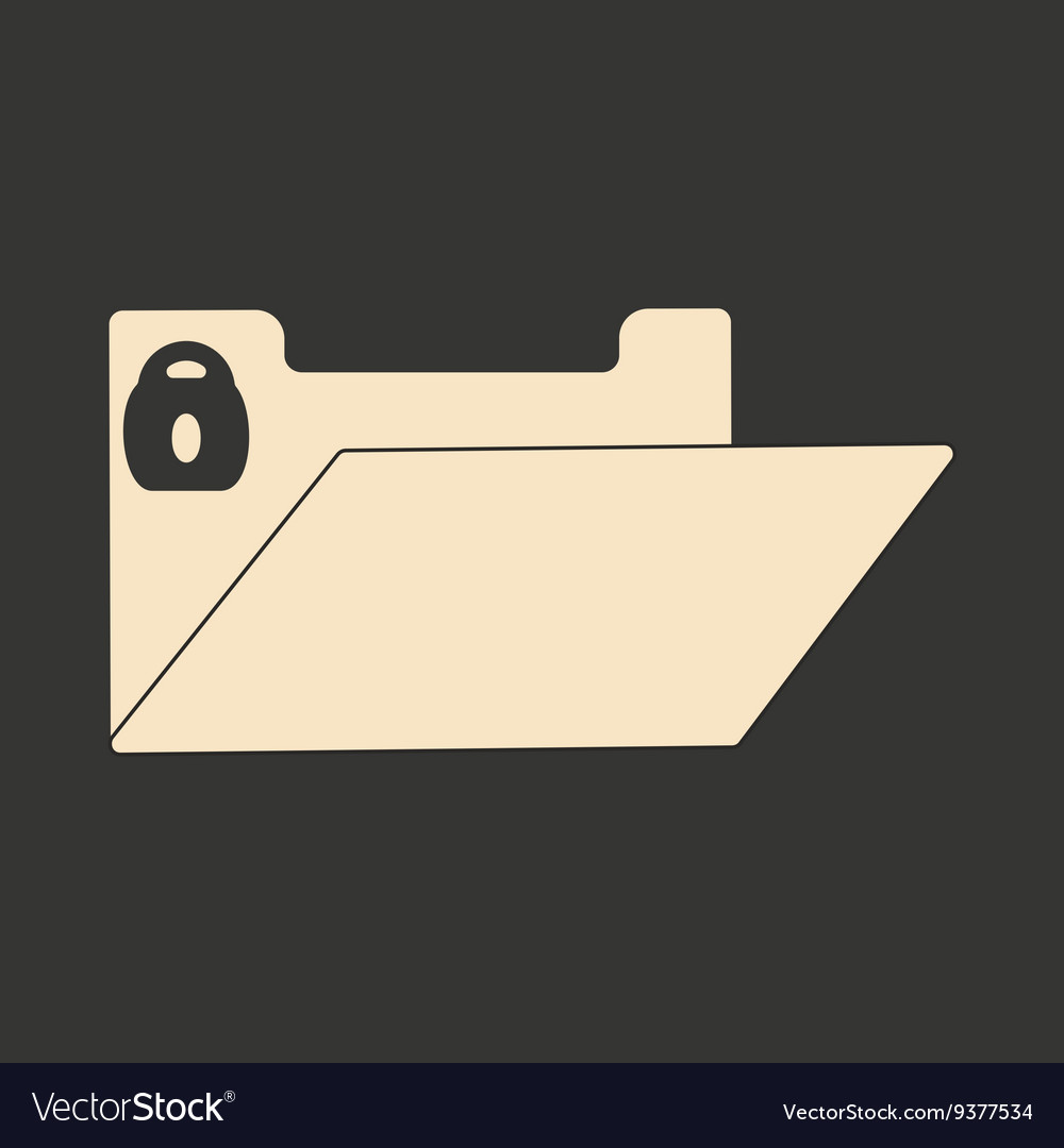 Flat in black and white mobile application file