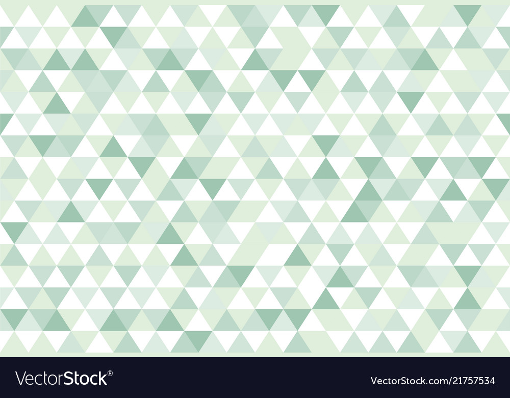 Geometric Triangles Retro Pattern