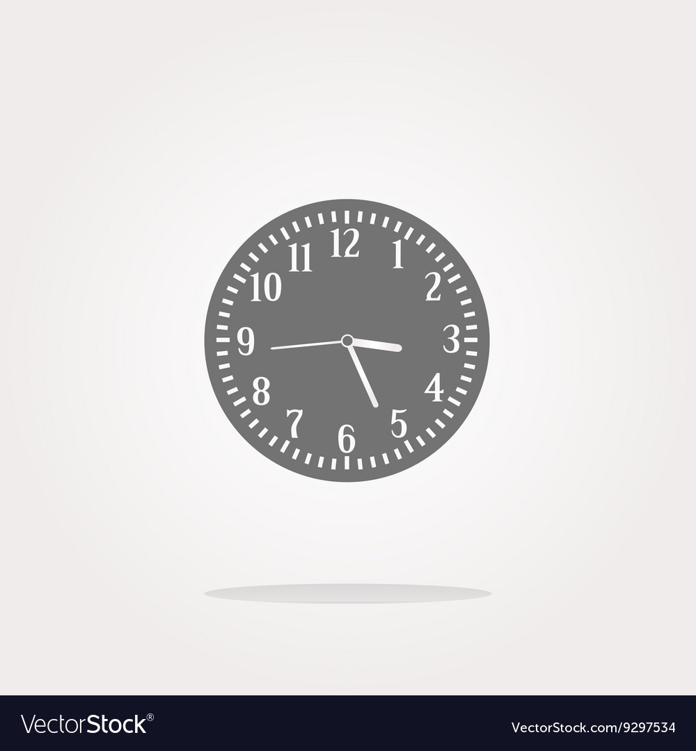 Time icon object