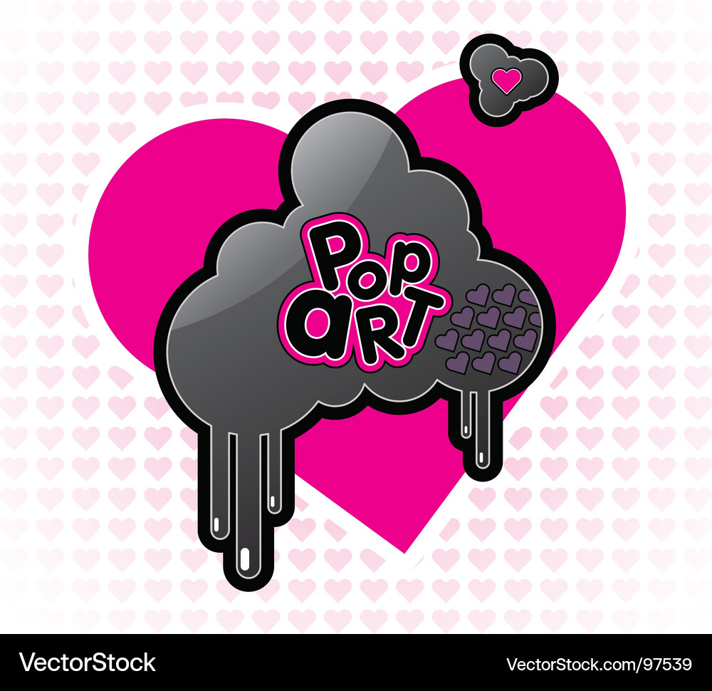 Black cloud Royalty Free Vector Image - VectorStock