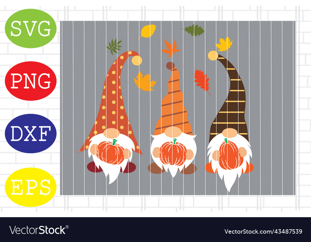 Fall gnomes with pumpkin 4